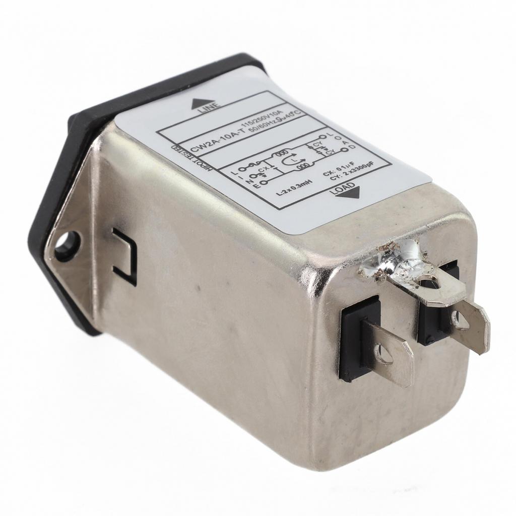 IEC AC Input Power Outlet Module with For EMI Filter for Test Equipment