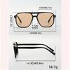 1pc European and American retro men's and women's fashionable sunglasses trend versatile summer sun shading and UV protection fr