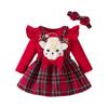 Girls Baby  Cartoon Romper
