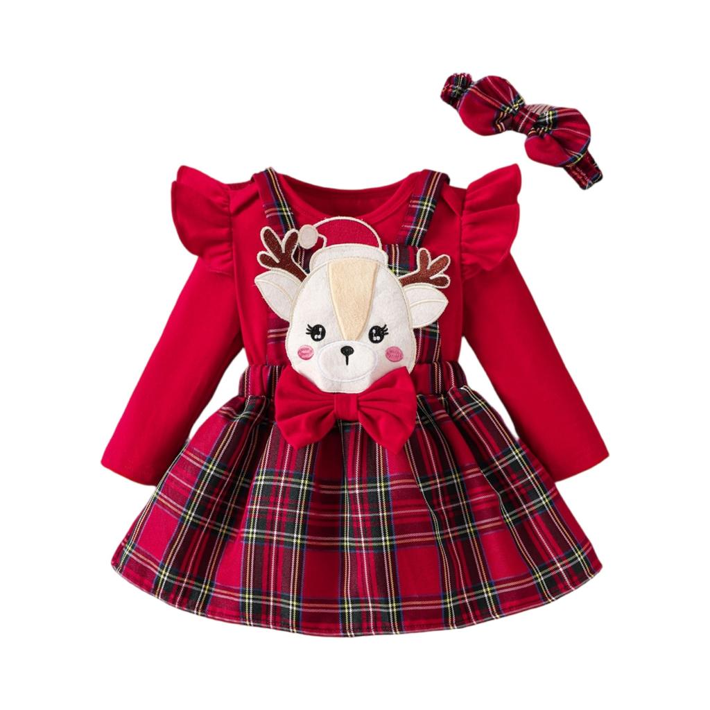 Girls Baby  Cartoon Romper