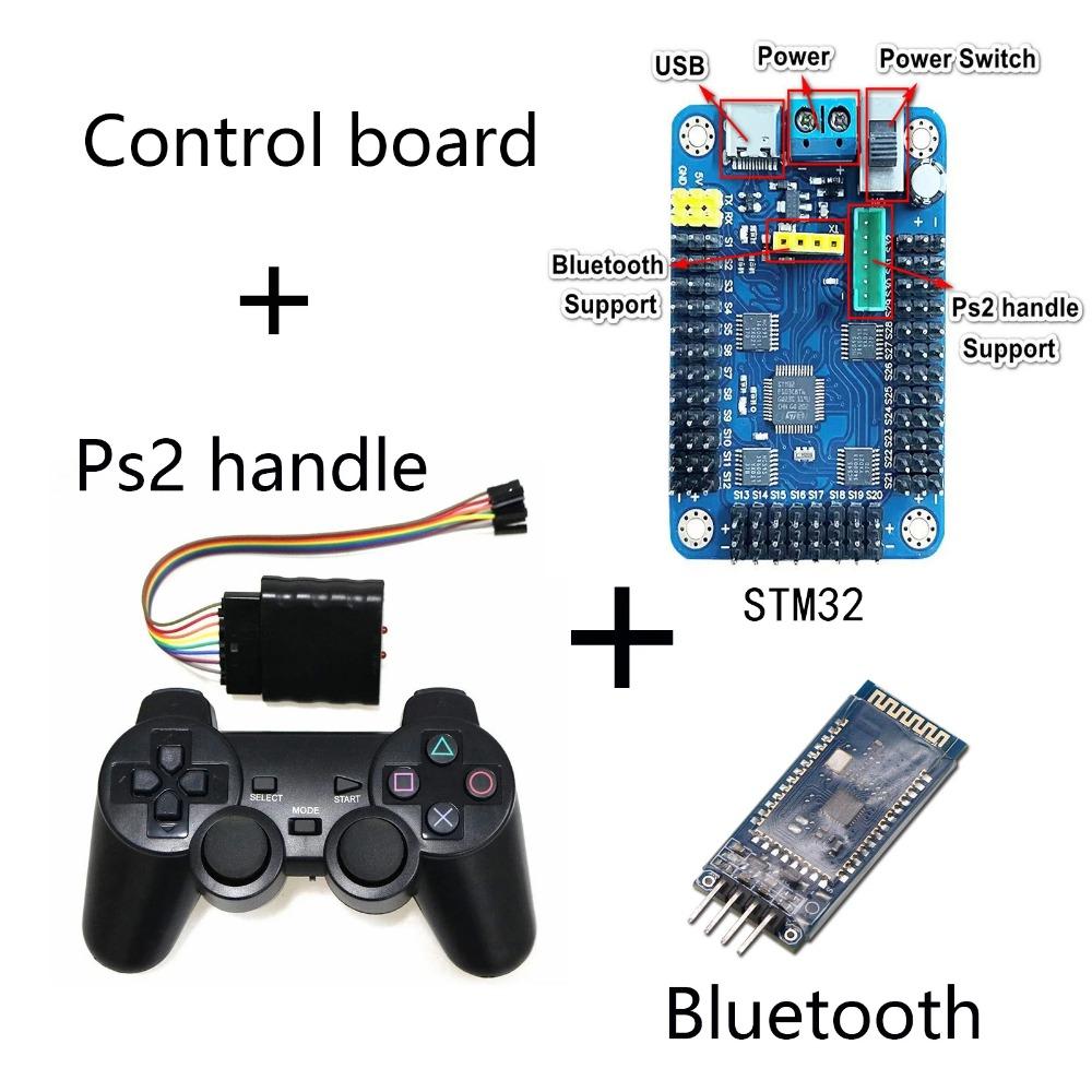 

19 DOF Робот Образовательный Робототехнический Комплект для Ardunio Гуманоид Роботизированная Ходьба с MG996 Программируемый Робототехнический Комплект 20КГ Серво Техническая Деталь
