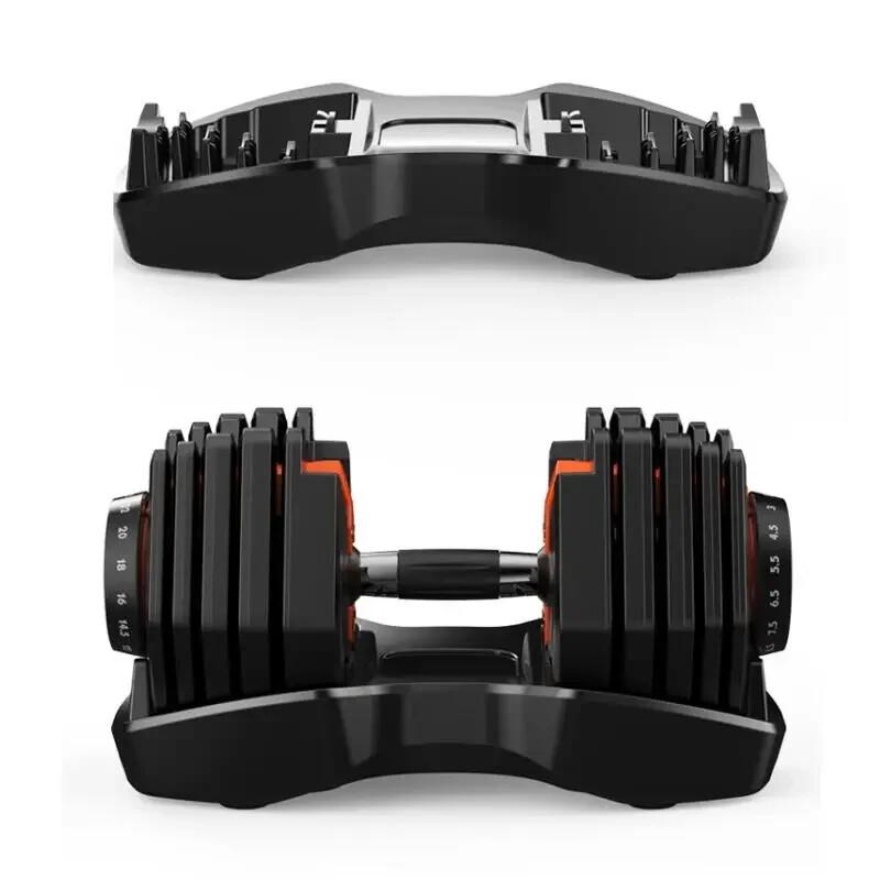 Dumbbells 5-52.5Lbs Fitness Equipment Home Weight Exercise Adjustable Tool