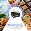 2Pcs Silicone Ice Cube Tray with Lid Reusable Multi Size 13 Grid Square Ice Cube Mold for Freezer Whiskey Cocktail Ice Cube Tool