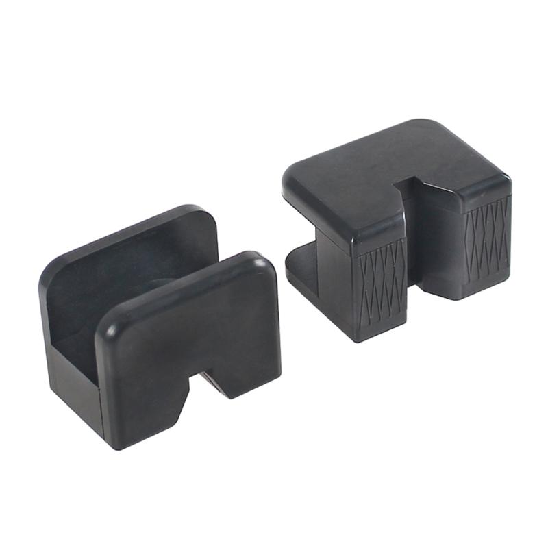 Rubber Slotted Jack Stand Pads Pinch Weld- Jack Adapter Car Lift Pinch Block Easy Installs Suitable for 2 to 3 Tons Jack
