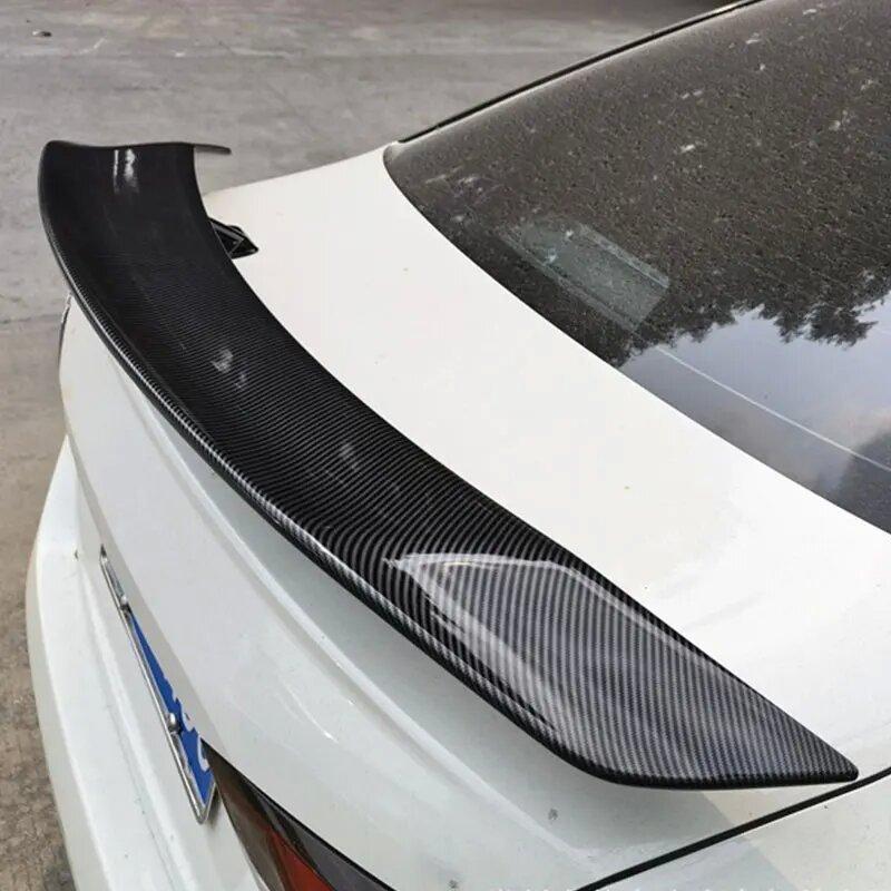 Voor BMW Toyota Honda Kia Hyundai Opel Mazda VW TuningAuto Styling Universeel 5D Koolstofvezel Spoiler Vleugels DIY Refit Kofferbakdeksel