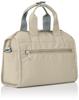 2WAY Mini Boston Bag Water Repellent Lightweight 10 Pockets CABIN GTM0177 Gray Beige [Anello Grande]