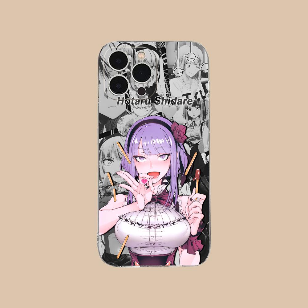Dagashi Kashi Hotaru Mobile Phone Case for iPhone 17 16 15 14 13 12 11 X XR XS Air Pro Max Plus Mini Clear Colorful Cover Luxury