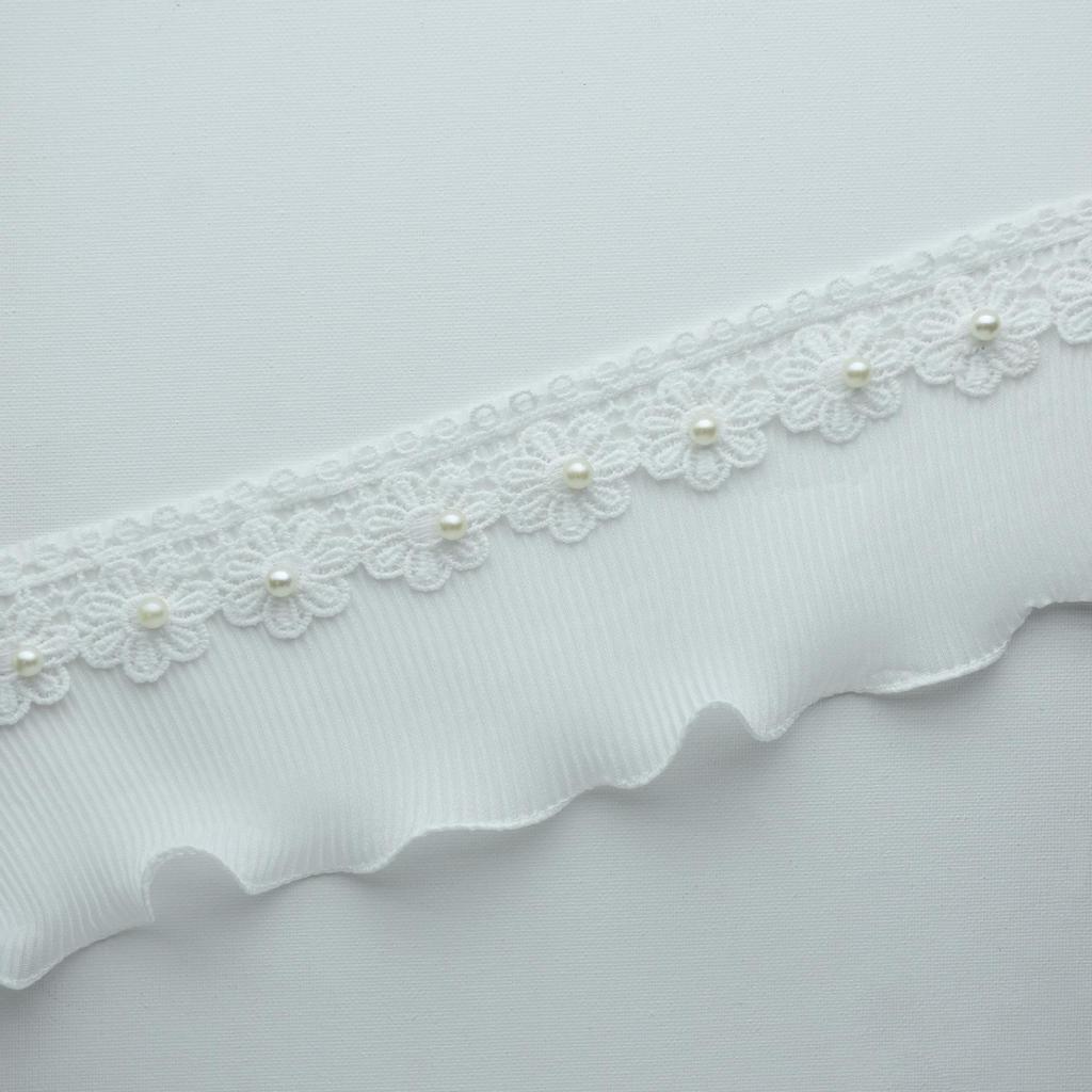 European Butterfly Floral Lace Curtain Trim & Table Edge Decoration