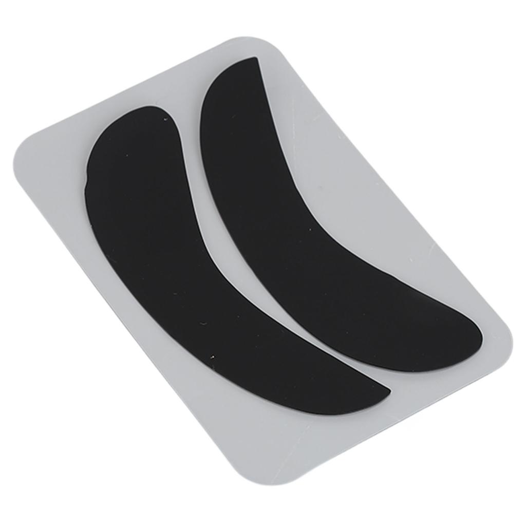 10 Pairs Eyelash Extension Under Eye Pads Half Moon Shaped Reusable Silicone Lash Grafting Eye Pads