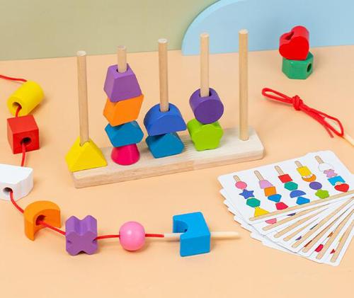 

Educational Color Stack Challenge Fun Board Game Versus Table Game with Card Intellectual Enlightenment Cognition Logic Training