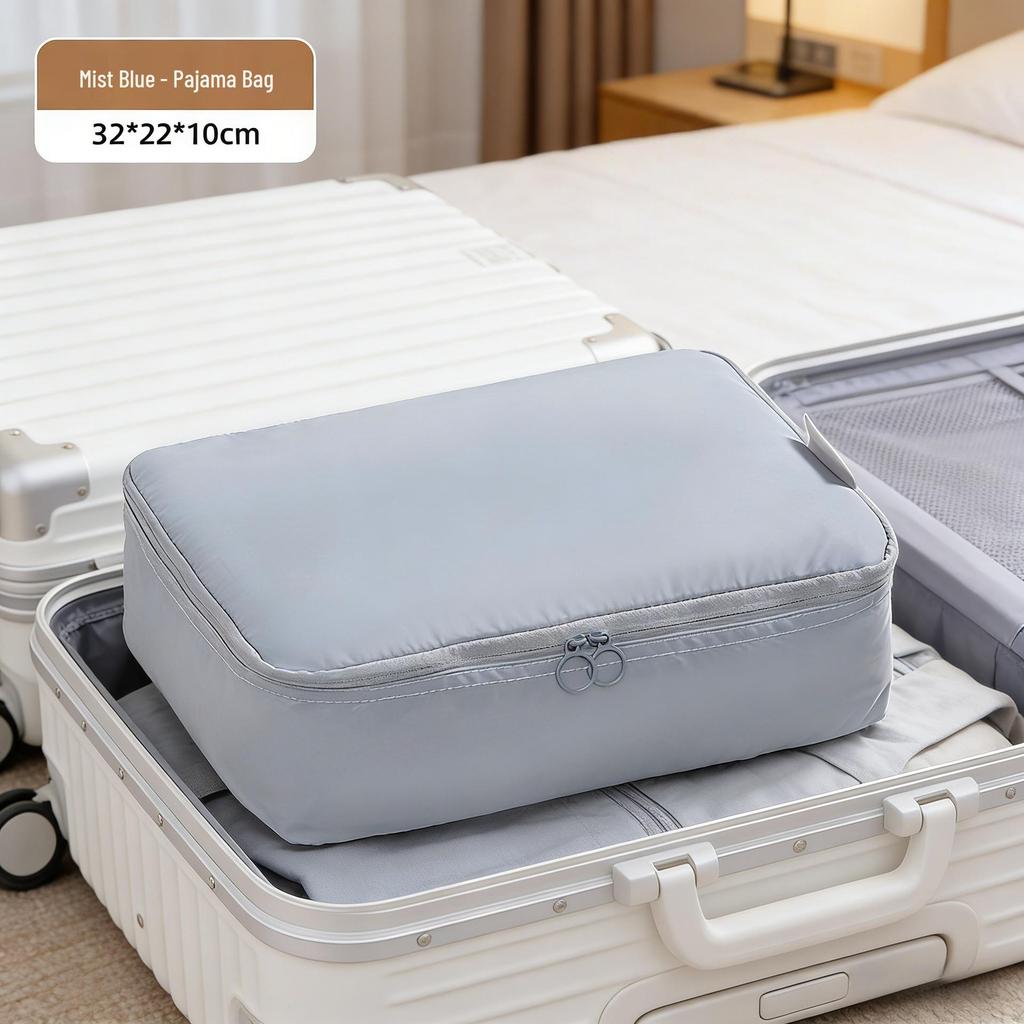 Portable Compression Storage Bag for Clothes, Jackets, Travel, and Organization
