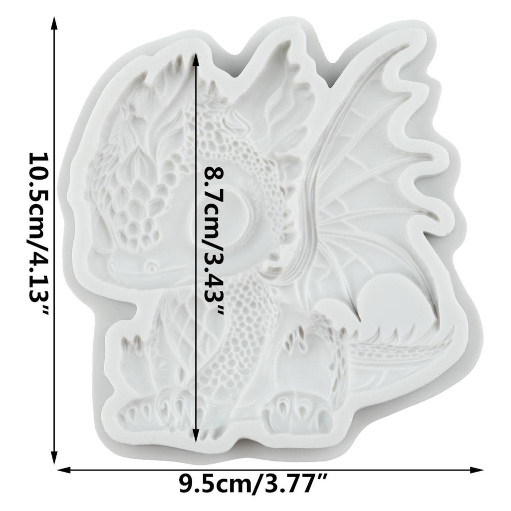 Dragon Silicone Mold Dragon Fondant Molds Cake Decorating Tools Theme Cake Dessert Decorated Chocolate Candy Mold