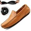 Leather Men Shoes Luxury Trendy 2024 Casual Slip on Formal Loafers Men Moccasins Italian Black Male Driving Shoes Sneakers