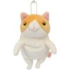 Shinada Global Mochi Series Mochi Cat Hachiware Orange Plush Toy 7x5x14cm Animal MONE-0088HO