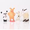 MINISO 10 Stück/Set Masha Waldfreunde Puppen Puppen Heimdekorationen