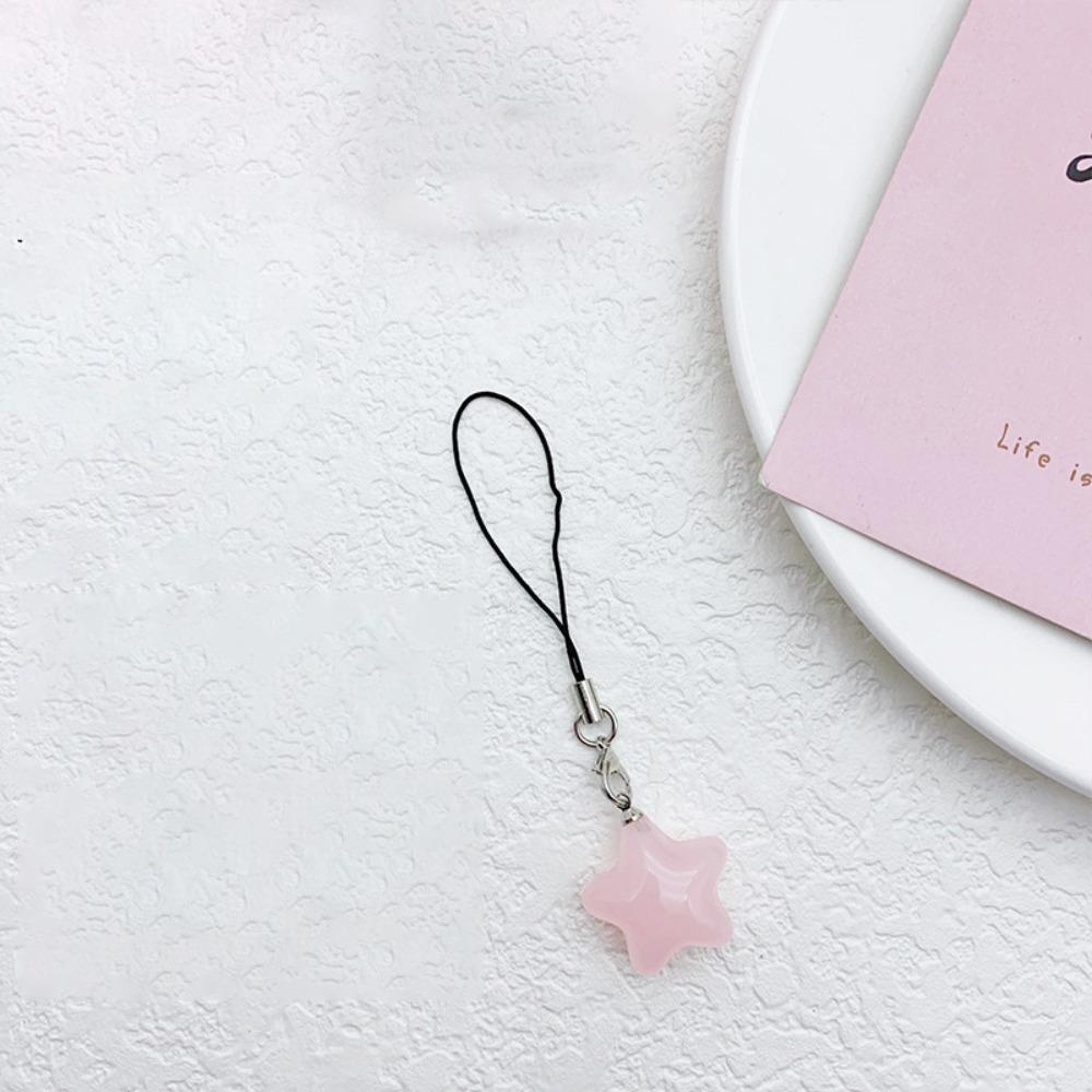 Star Phone Hanging Rope Pendant Mobile Phone Chain Fashion Star Phone Strap  Girl Jewelry