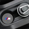 Wildleder Auto Rutschfest Wasserbecher Isolierpad Dekorative Wasseruntersetzer Für BMW M E46 E90 E60 F10 F30 F20 E39 E36 X5 E70 F25 F15
