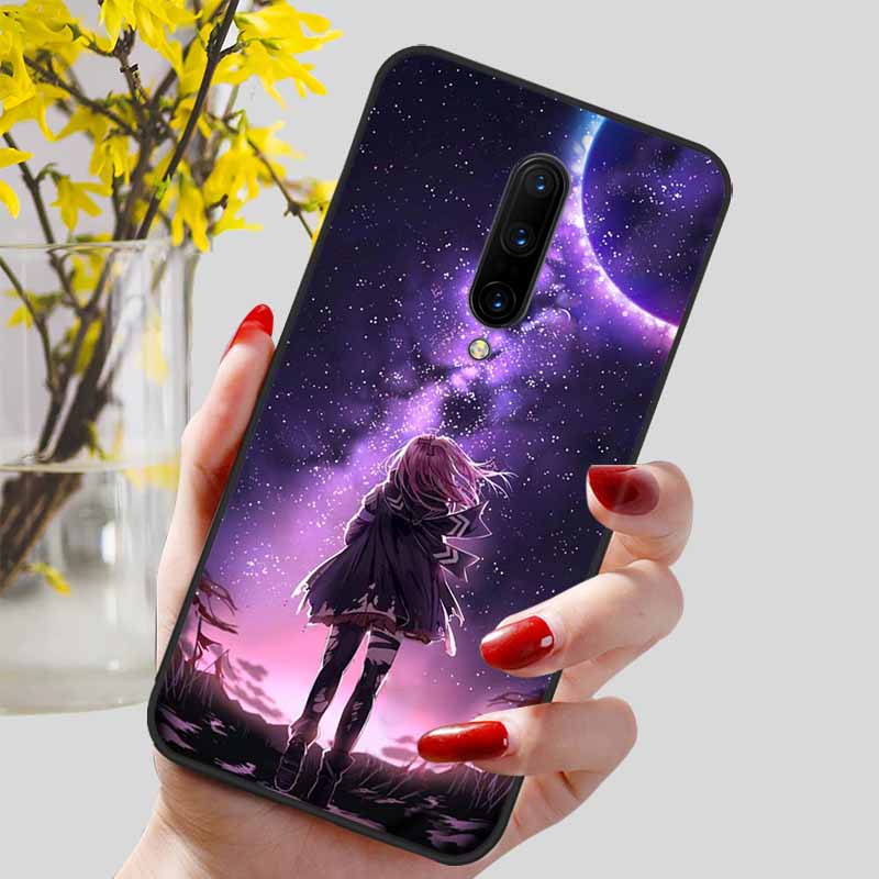 Phone Cover For Oneplus 7 Pro Case Lovely Printed TPU Silicon Soft Capa On for One Plus 7 7T Pro Oneplus7 7Pro Protection Covers