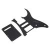 PVC Humbucker Pickguard Black Color Guitar Scratch Plate Replacement Pickguard  For Electric Guitar