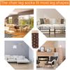 Protective Case Knitted Non-Slip Furniture Feet Cover  Chair Leg Caps Furniture Socks Pads