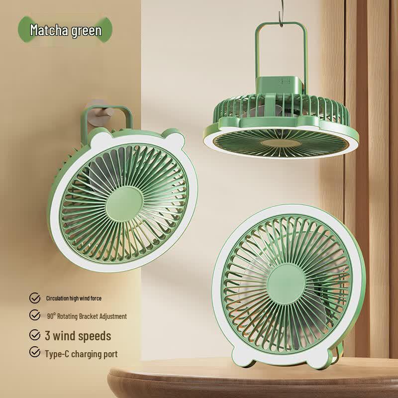Kailiya Foldable Portable USB Desk & Wall Fan