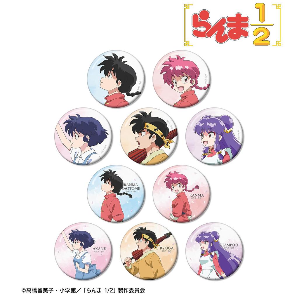 Ranma 1/2 - Seasonal Progression ver. Trading Badges (Box of 10)