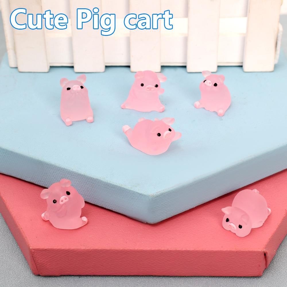 2ks Car Ornament Mini Pig