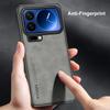 EUCAGR For Xiaomi Mi 17 Pro Max Case Luxury PU Leather Phone Case For Xiaomi 17 Ultra 17 Pro Mi17 Back Cover Silicone Protection