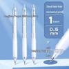 Morning MG Guang Ben Wei 0.5mm Mechanical Pencils with 0.7mm Non-Breaking 2B Lead for First and Second Grade Students, Push-Button Design.