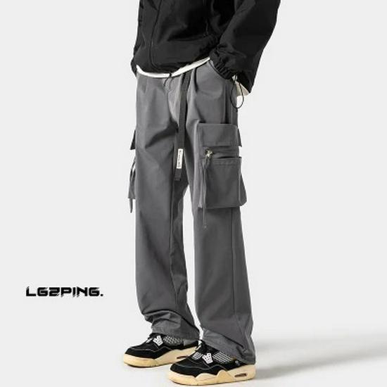 

Men s Tall Functional Cargo Pants - Water-Repellent, Windbreaker for Spring & Autumn Outdoor Sports M (90-115 jin, roomy fit)