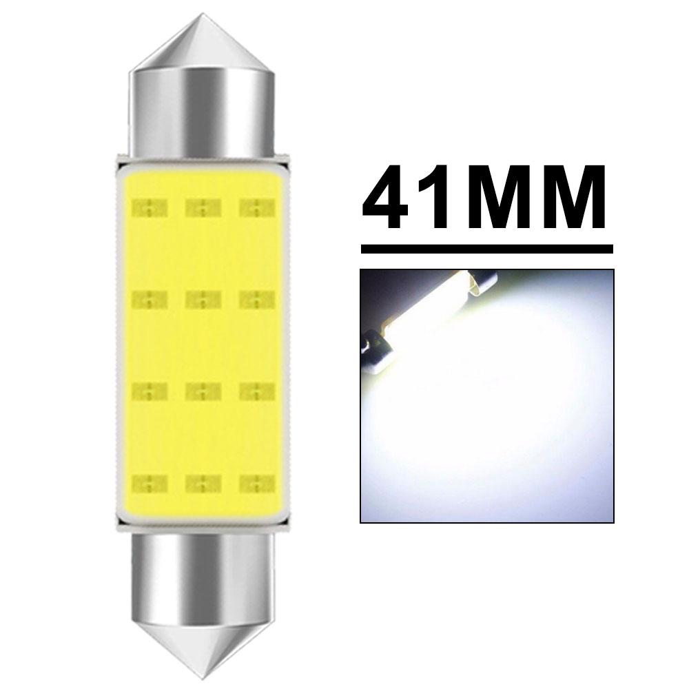 10/20/50 Stück C5W LED-Birne Soffitte 31mm 36mm 39mm 41mm 12V 7000K Weiß Auto Innenraum Deckenleuchte Leseleuchte Kofferraum Kennzeichenbeleuchtung