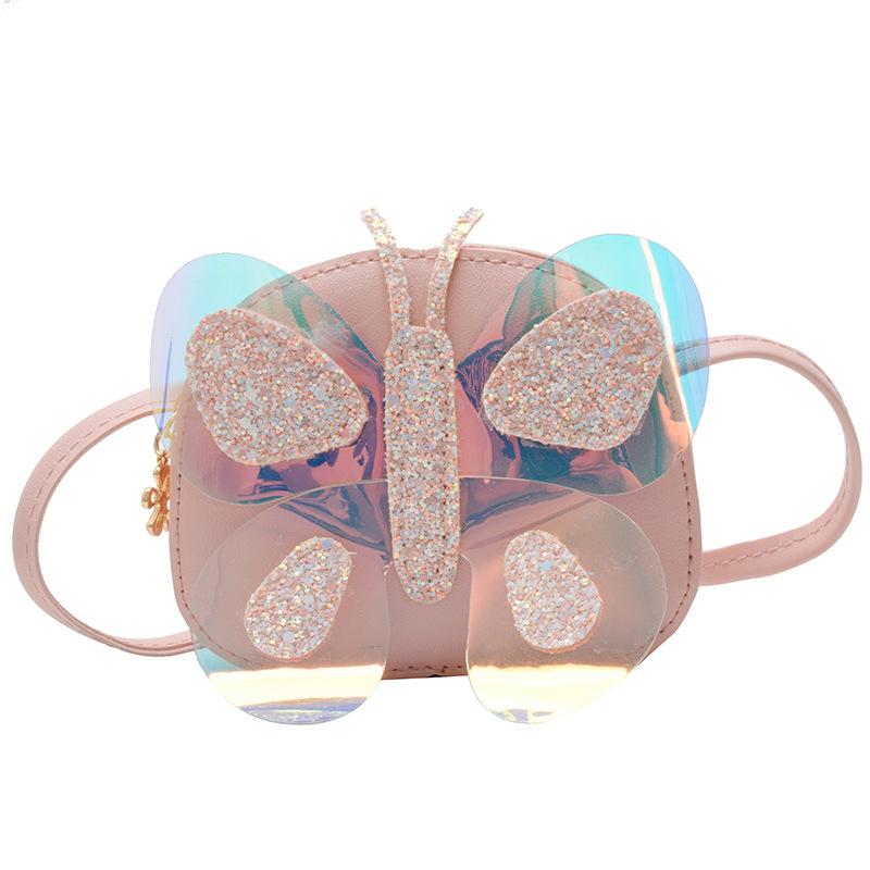 

Cute Butterfly Children s Crossbody Bag Women‘s Fashion PU Leather Shoulder Clutch Bag Travel Casual Handbags Messenger Bags