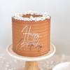 INS Neue Happy Birthday Kuchendeckel für Baby Kinder Erwachsene Geburtstagsparty Kuchendekoration Gold Silber Acryl DIY Backkuchenwerkzeuge