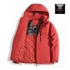 Men's Graphene Thermal Hooded Jacket - Winter Windproof, Thickened Workwear, Mountaineering Style, Trendy Couple Design