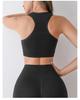 Naadloze Hoge Taille Yoga Set: Billenliften Sportbeha & Shorts