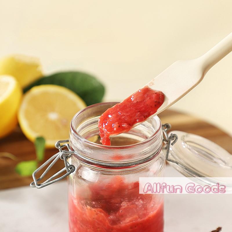 [TG835]Silicone Jar Spatula Multi Purpose Spreader For Jar Peanut Butter Jelly Chocolate Spreader Mixing Scraper