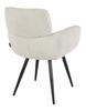 GUSTO Upholstered Chair, Dark Gray Fabric