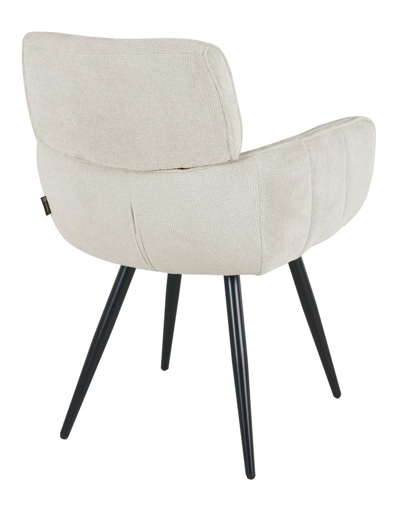 GUSTO Upholstered Chair, Dark Gray Fabric