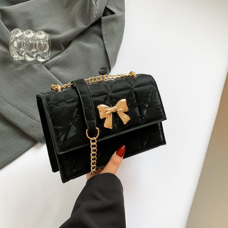 Chic Street Trend Pu Shoulder Bag Stylish Small Square Bag In Multiple Colors