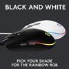 Logitech Gaming Mouse G102 LIGHTSYNC RGB Wired Multi-Button Mouse High Speed ??Lightweight Durable High Sensitivity Symmetrical Programmable 6 Buttons