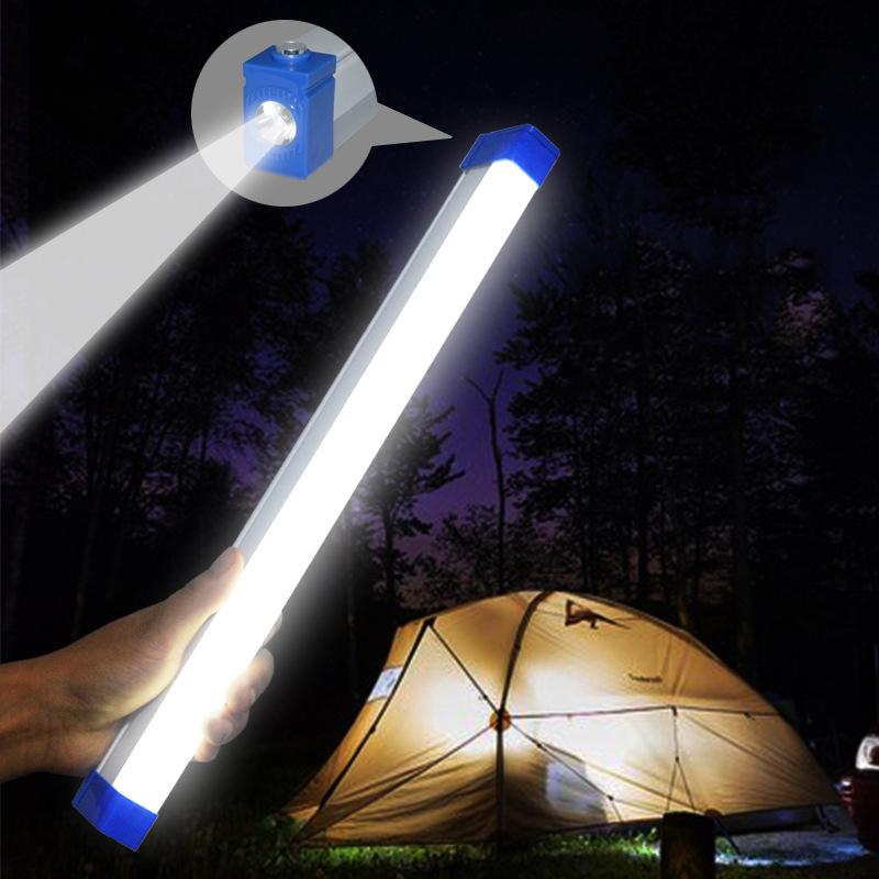 1Pc 52Cm 80W Led Emergency Lights Usb Rechargeable Lamp Outdoor Camping Lamps For Home Power Failure Work Light