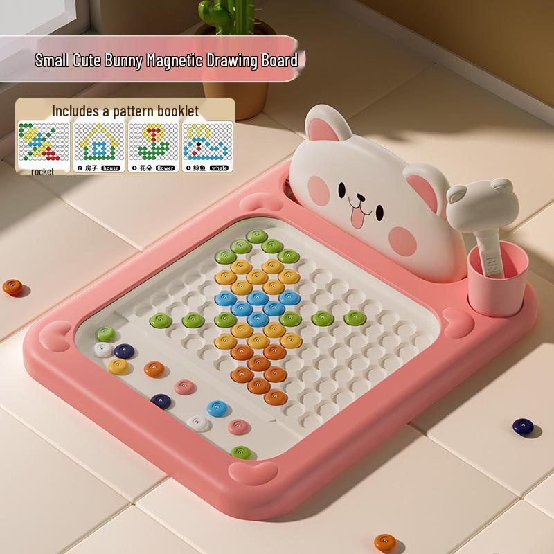 

Large Magnetic Tracing Board for Kids: Educational Puzzle for Concentration & Color Learning