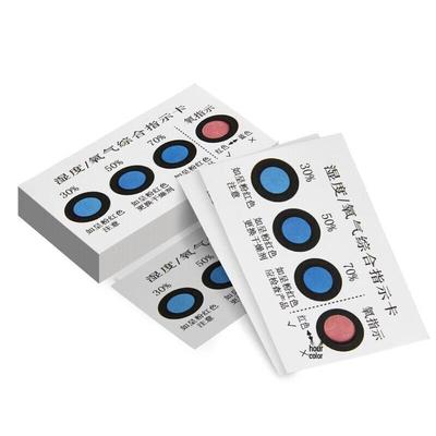 Oxygen & Humidity Indicator Cards