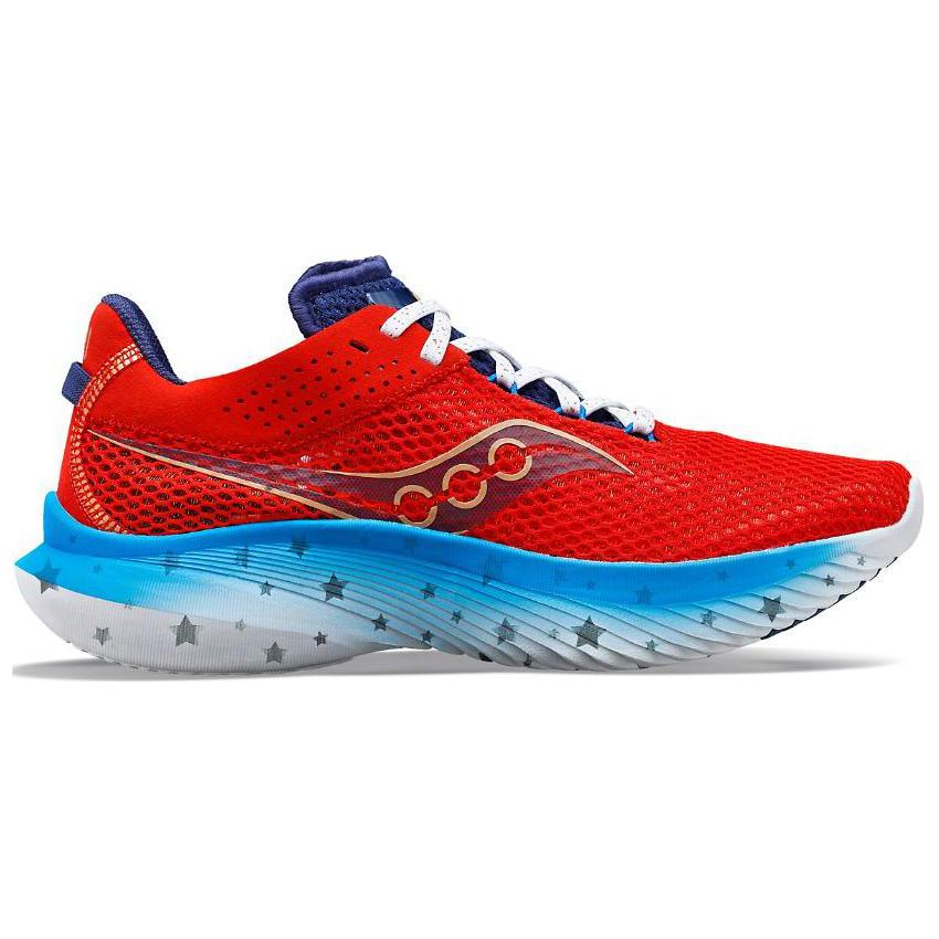 SAUCONY Kinvara 14 Liberty Herre Sneakers Rød Hvit Blå S20823-76