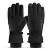 Winter Men's Driving and Skiing Warm Fleece Sports Waterproof and Cold Proof Touch Screen Cycling Gloves