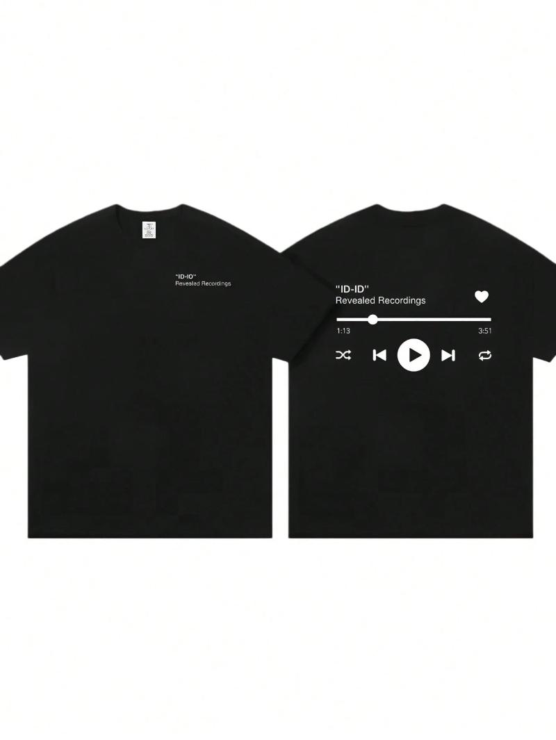

New Hardwell Printed TShirt Casual Cotton ShortSleeve Fashion TShirt DJ Around Clothes Electric Unisex Loose Fit Mens Top S