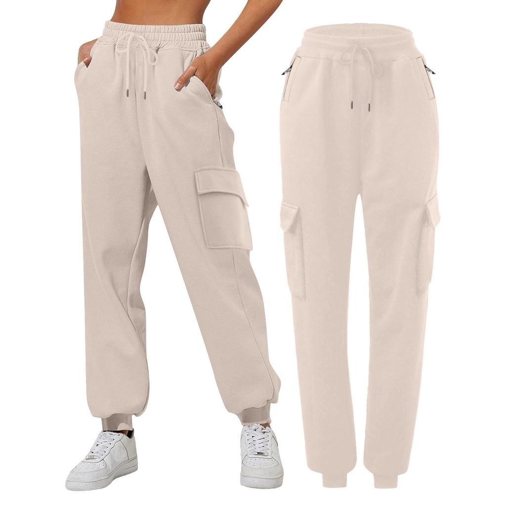 Damen Sporthose Lässig Einfarbig Bequem Locker Sporthose Jogginghose Jogginghose