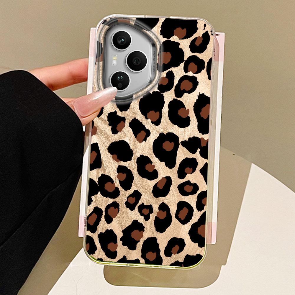Vintage Black Leopard Women Phone Case for Honor 400 200 90 Smart Pro Magic7 6 5 70 Lite X9a X9c X9b X8b X8a X8c X7c X6c Cover