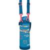 Thermos Water Bottle Vacuum Insulated 2-Way Bottle 1.0L/1.03L Blue Flag FHO-1001WF BL-F