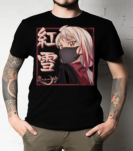 Shinobi no Itsu ninjagi Anime Back T-shirt Unisex All size S